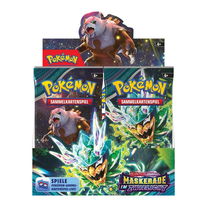 Pokémon: Scarlet & Violet - Maskerade im Zwielicht - Display - DE