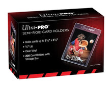 Ultra Pro: Semi-Rigid 1/2" Lip Card Holders – mit Box – (200)