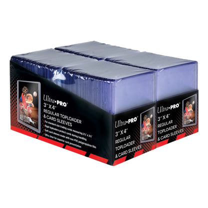 Ultra Pro: Toploader Regular 35pt & Soft Penny Sleeves – Bundle (200)