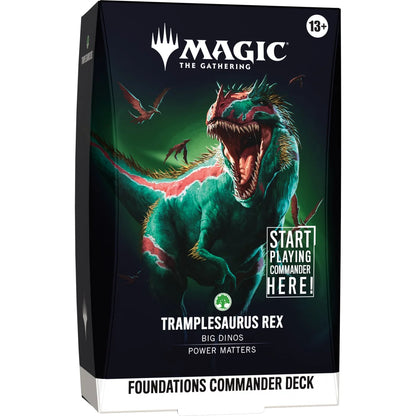 Foundations - Tramplesaurus Rex Commander Deck