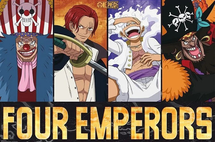 One Piece: Poster – The Four Emperors – 91,5 × 61 cm