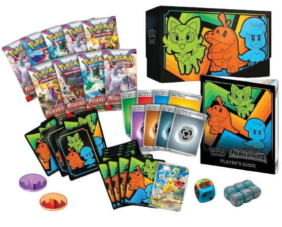 Pokémon - Elite Trainer Box - Karmesin & Purpur - Entwicklung in Paldea - EN