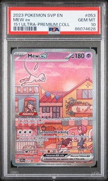 Graded Card: Mew ex #053 (2023) - PSA 10 - EN