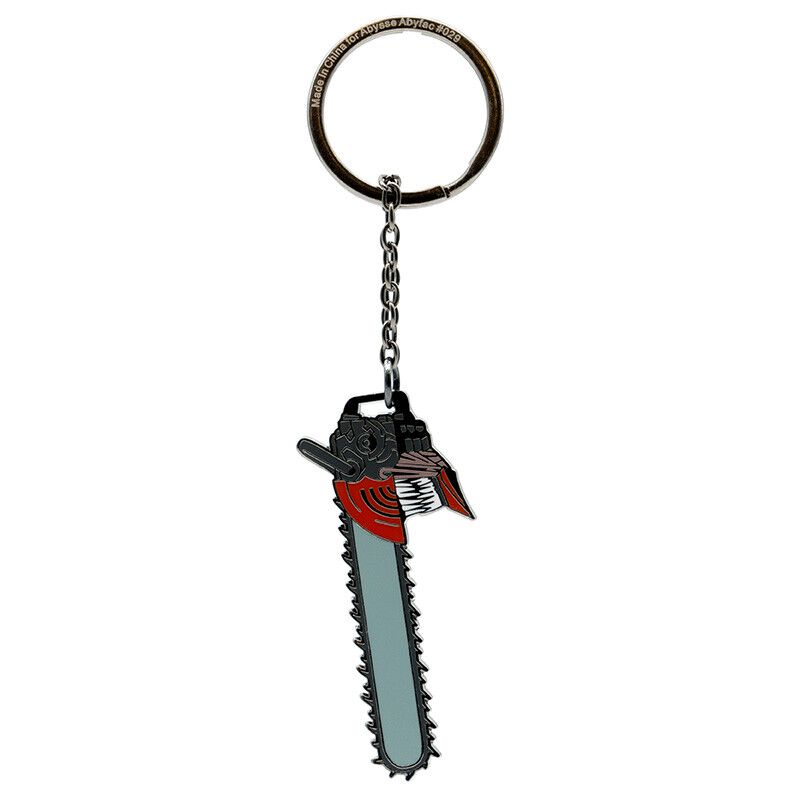 Chainsaw Man: Schlüsselanhänger – Chainsaw Man Kopf – Metall/PVC