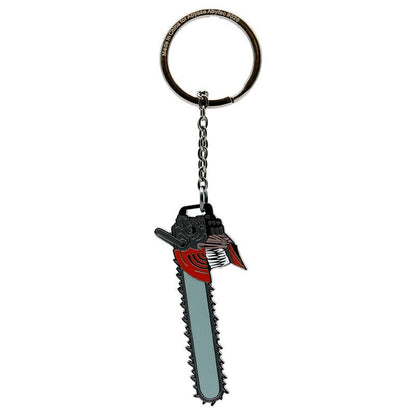Chainsaw Man: Schlüsselanhänger – Chainsaw Man Kopf – Metall/PVC