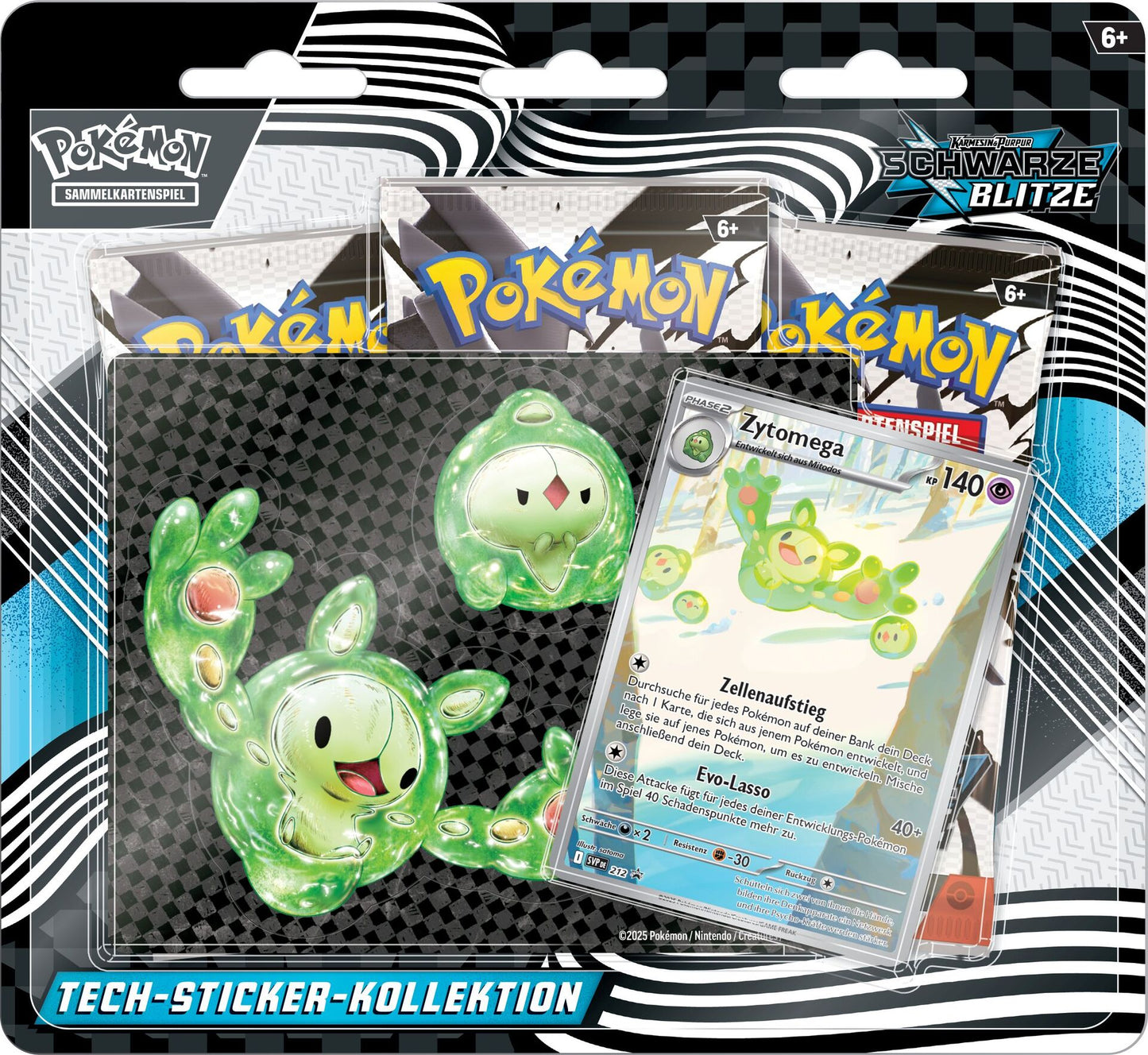 Pokémon: Schwarze Blitze – Tech Sticker Kollektion – DE