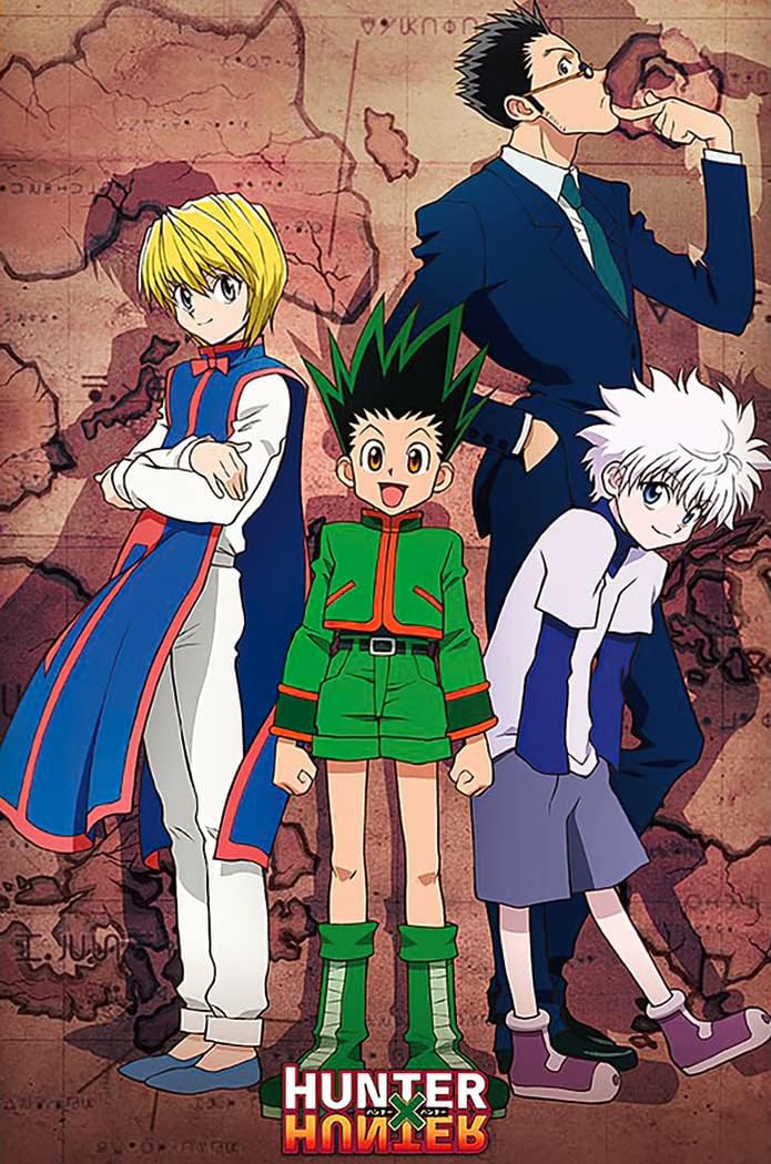 Hunter x Hunter: Poster – Helden – 91,5 × 61 cm