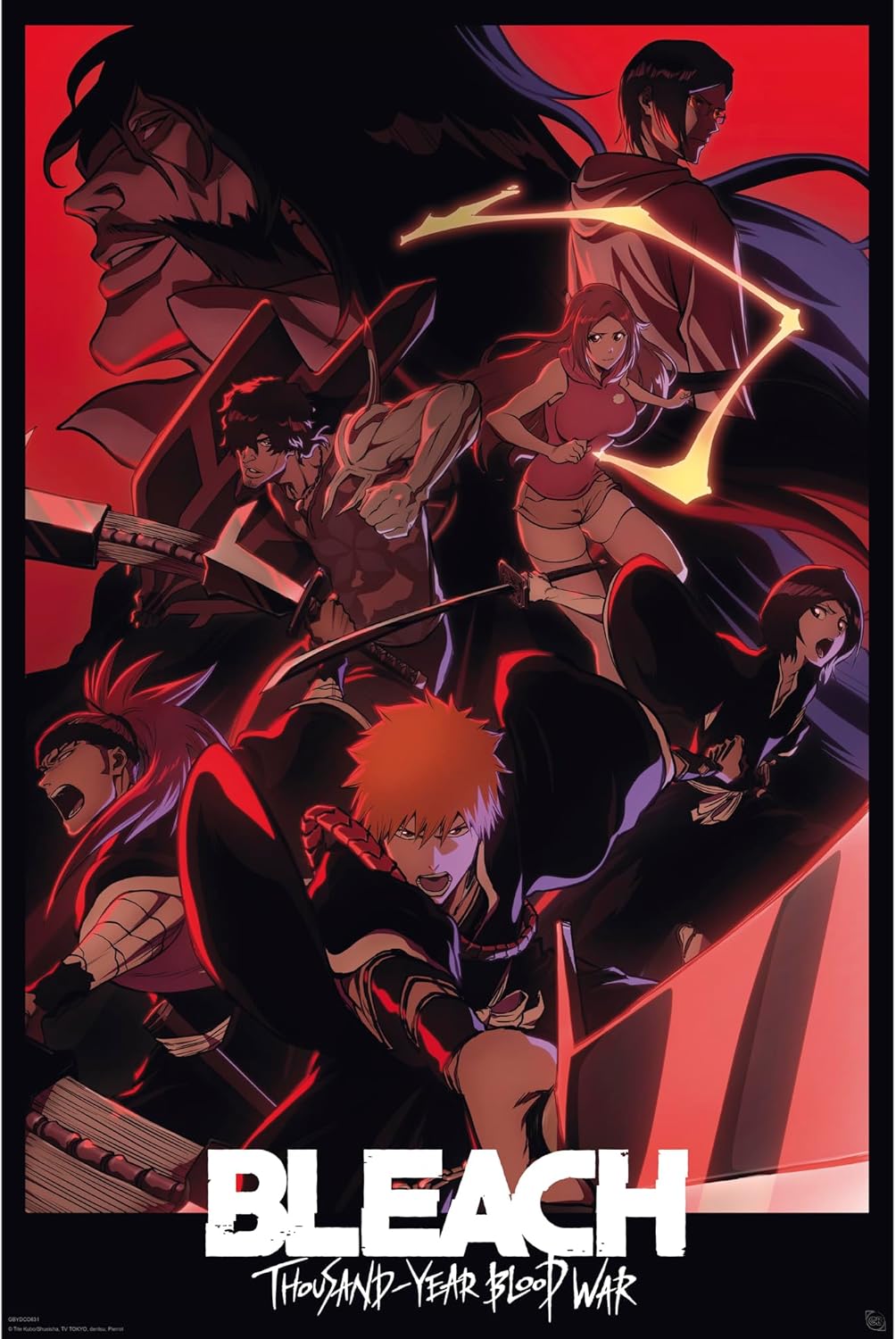 Bleach: Thousand-Year Blood War – Poster – Key Art Group – 91,5 × 61 cm