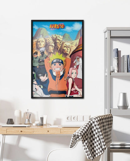 Naruto: Poster – Konoha Gruppe – 91,5 × 61 cm