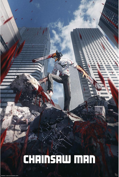 Chainsaw Man: Poster – Key Visual – 91,5 × 61 cm
