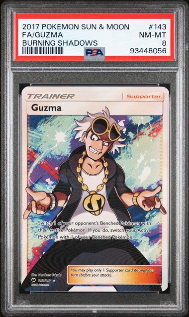 Graded Card: FA/Guzma #143 (2017) – PSA 8 – EN
