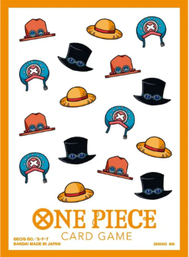 One Piece: Official Sleeves Set No. 13 – Hats – (70)