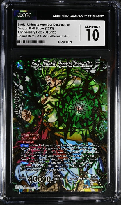 Broly, Ultimate Agent of Destruction - CGC 10