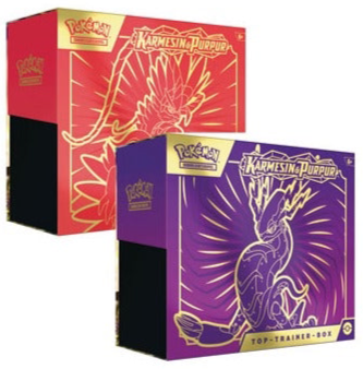 Pokémon: Karmesan & Purpur - Top Trainer Box - DE