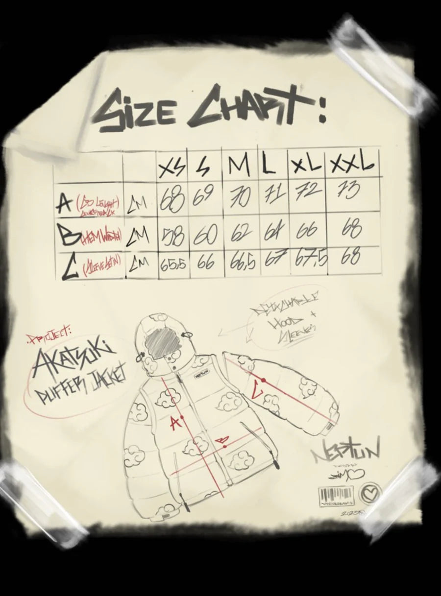 Puffer Jacket: Akatsuki White