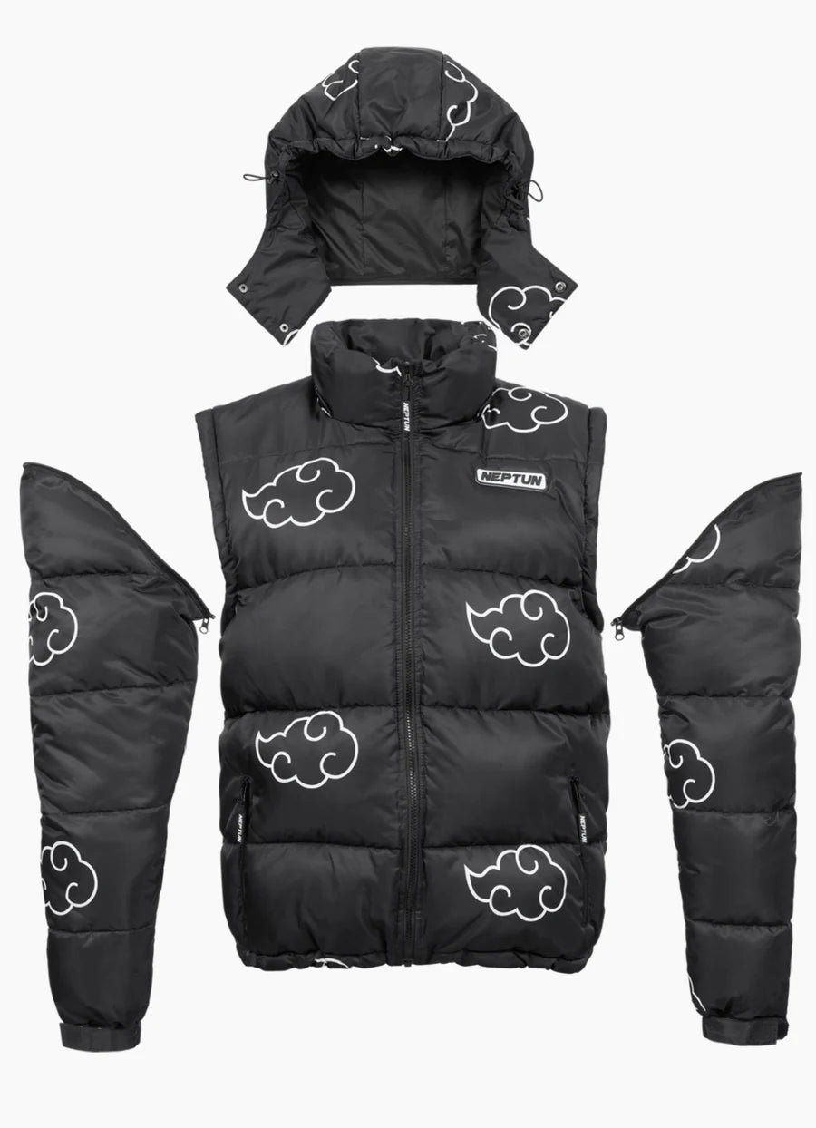 Puffer Jacket: Akatsuki White