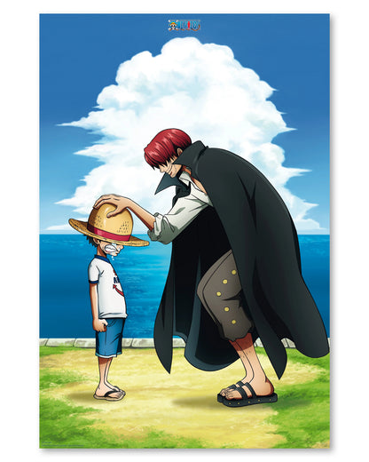 One Piece: Poster – Shanks & Luffy – 91,5 × 61 cm