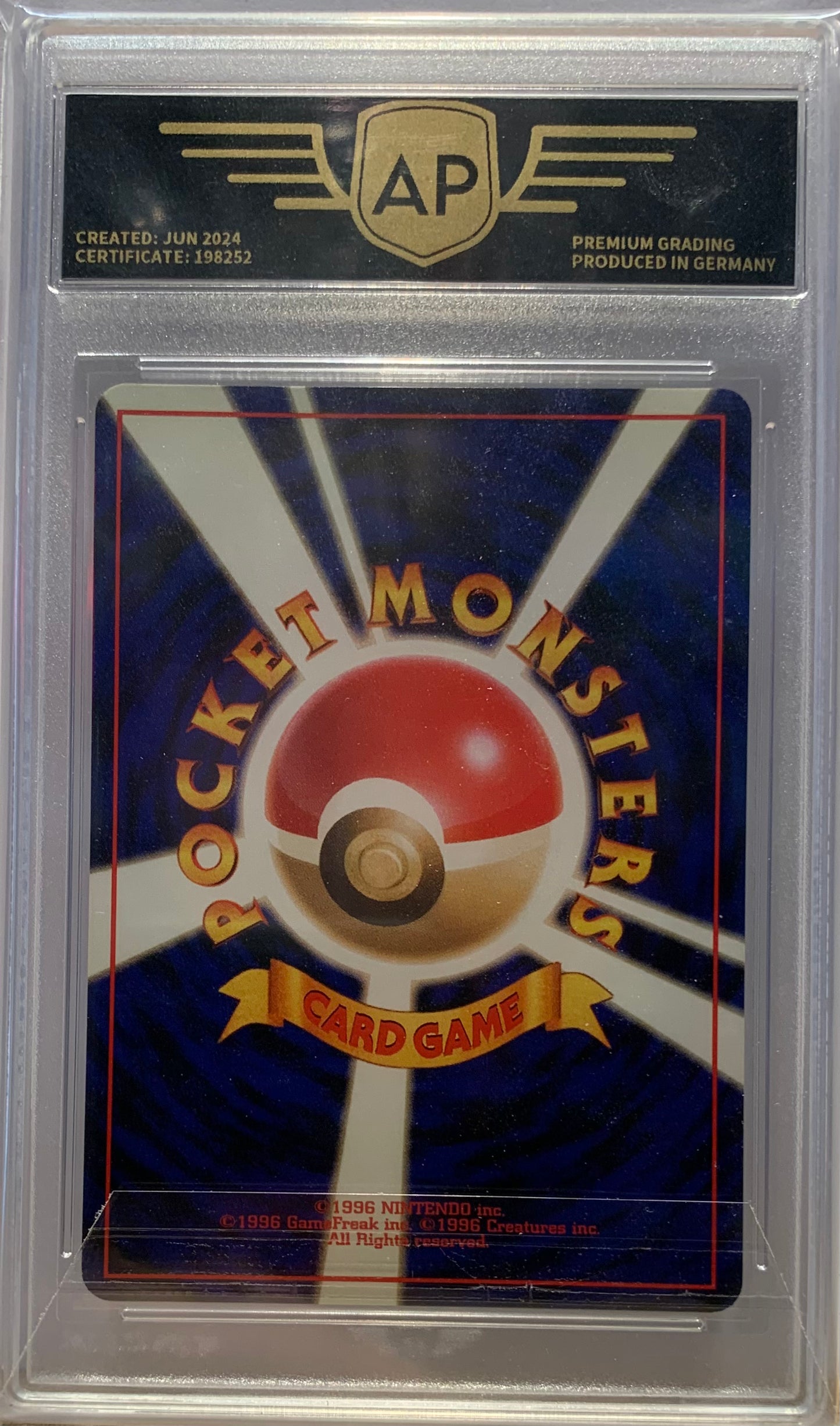 Graded Card: Haunter-Holo #093 (1997) - AP 7.5 - JP