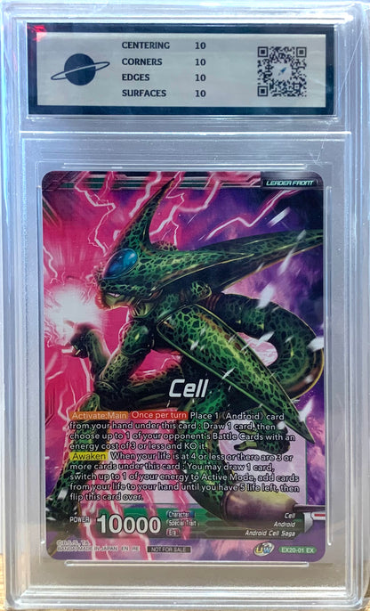 Graded Card: Cell/Cell, Return of the U.L. #EX20-01 Expansion Rare (2022) - RKT 10 - ENG