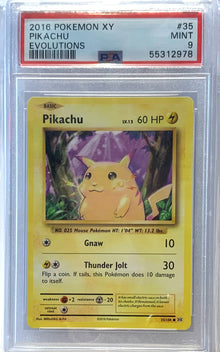 Graded Card: Pikachu #35 (2016) - PSA 9 - EN