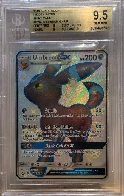 Graded Card: Umbreon GX #SV69 (2019) - BGS 9.5 - EN