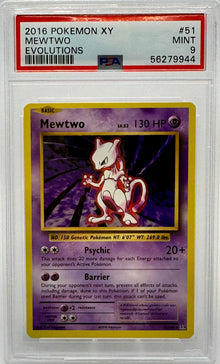 Graded Card: Mewtwo #51 (2016) - PSA 9 - EN