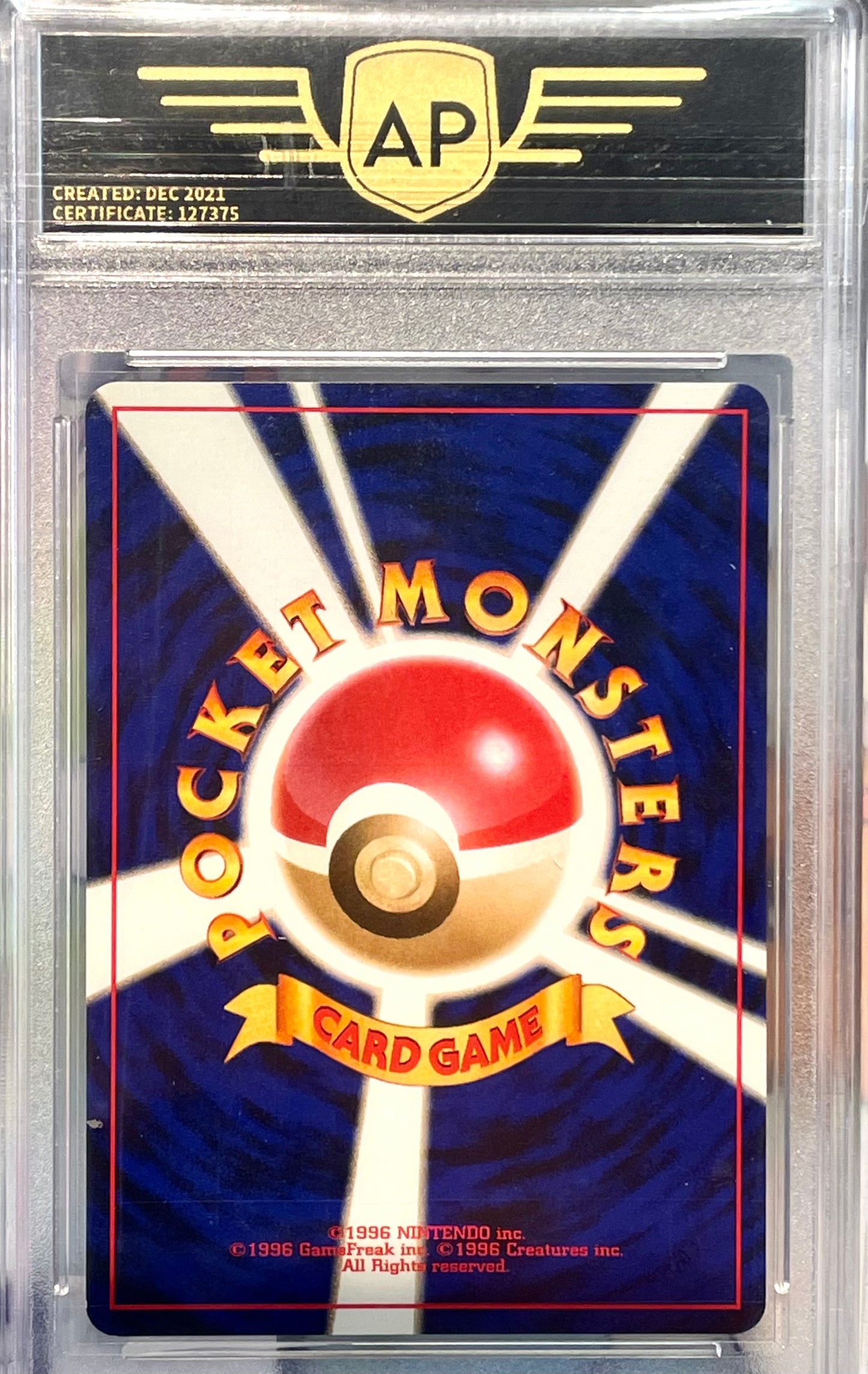 Graded Card: Pokemon Personality Test # Neo 4 (2001) - AP 7.5 - JPN