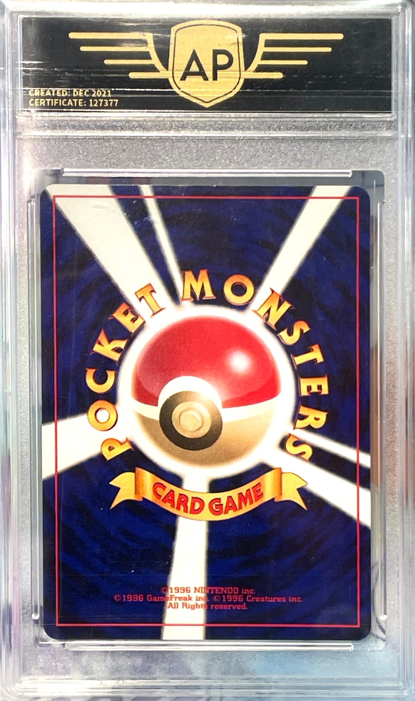 Graded Card: Delibird-Holo #225 (2000) - AP 7.0 - JPN