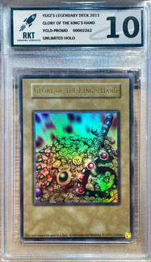 Graded Card: Glory Of The King's Hand #YGLD-Promo (Deck 2015) - RKT 10 - ENG