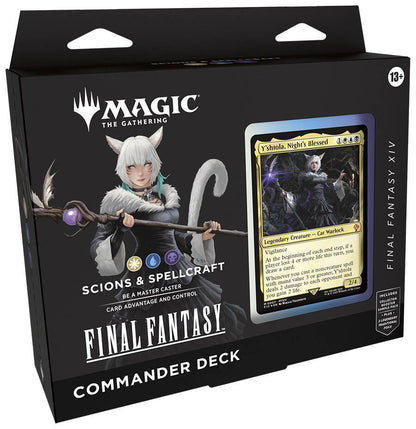 Magic: The Gathering – Final Fantasy – Commander Deck – Scions & Spellcraft – EN