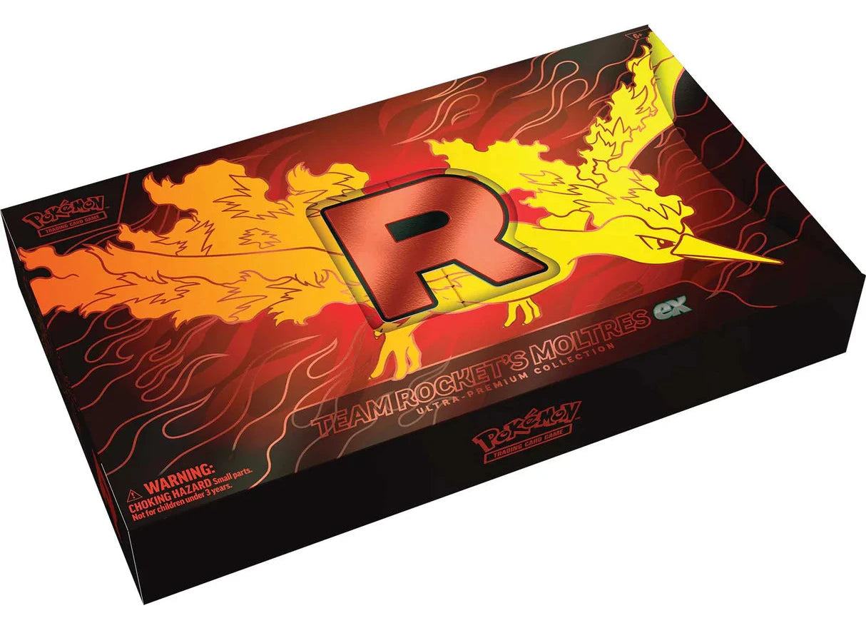 Pokémon: Team Rocket Moltres -ex – Ultra Premium Kollektion – EN