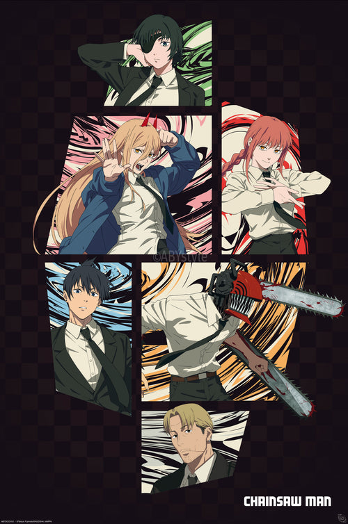 Chainsaw Man: Poster – Section 4 – 91,5 × 61 cm