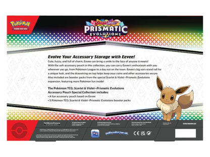Pokémon: Scarlet & Violet – Prismatic Evolutions – Accessory Pouch Collection – EN