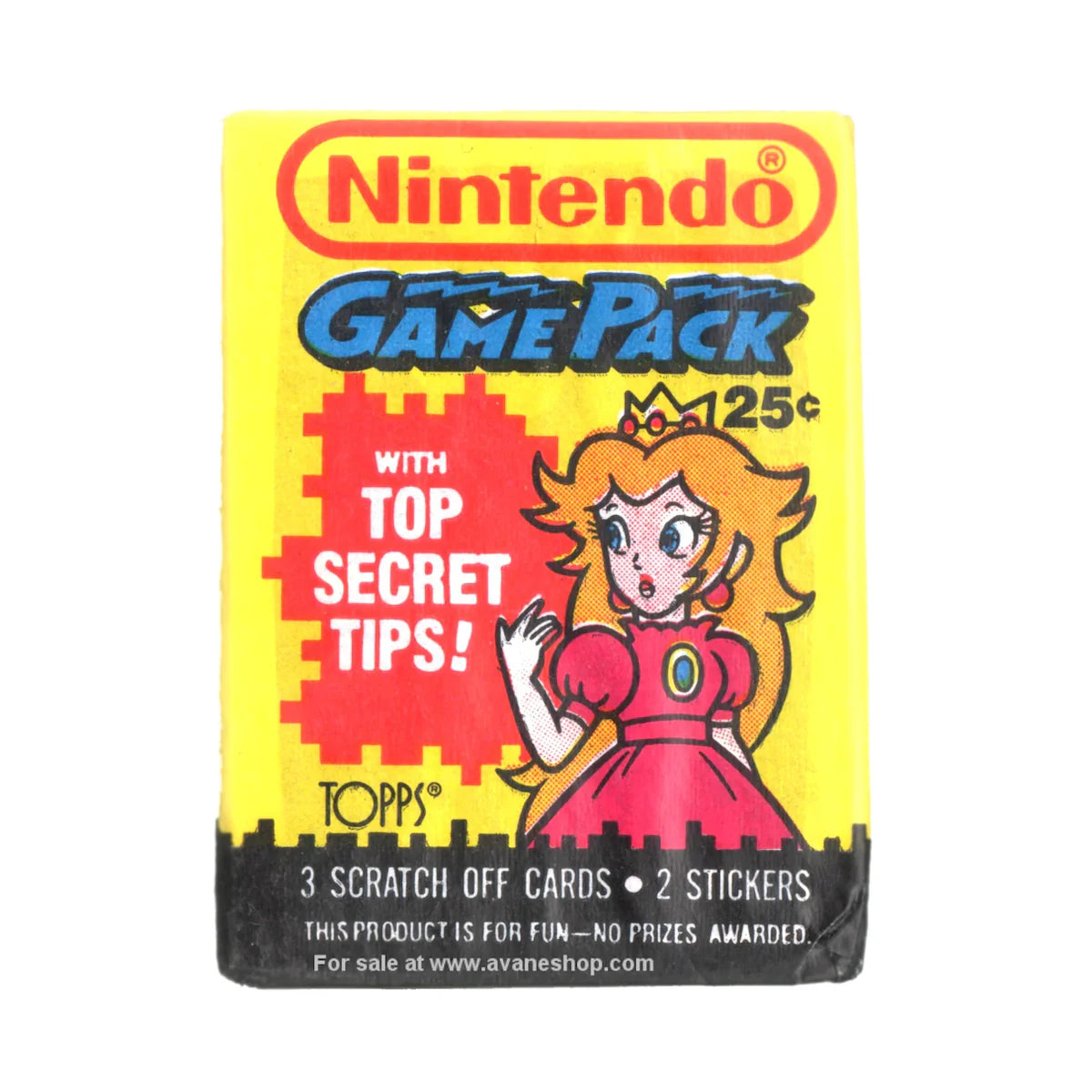 Nintendo: Game Packs - Topps - Vintage Scratch-off Game Cards