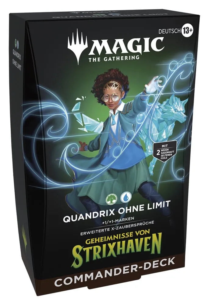 Magic: The Gathering: Geheimnisse von Strixhaven – Quandrix ohne Limit – Commander Deck – DE