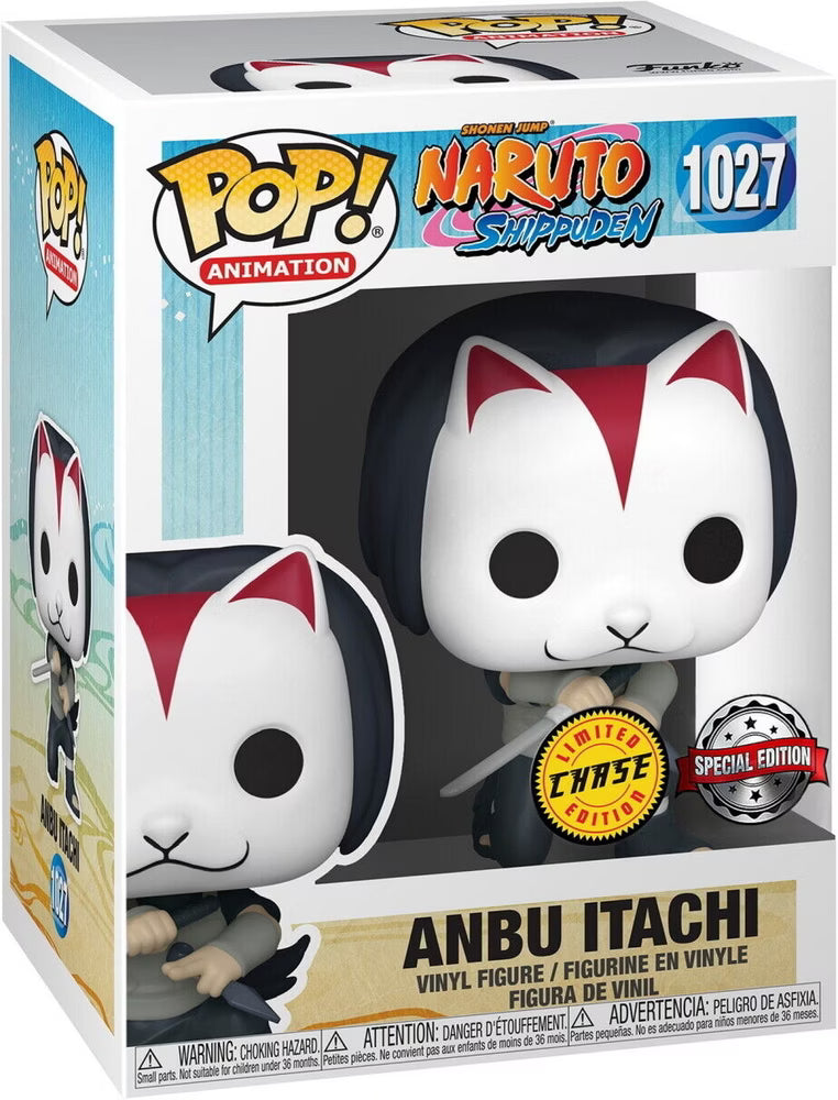 Naruto Shippuden: Vinyl Figur – Itachi Uchiha – Anbu Chase Special Edition – Funko POP! Animation – 9 cm