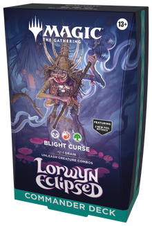 Magic: The Gathering - Lorwyn Eclipsed – Commander Deck – Blight Curse – EN