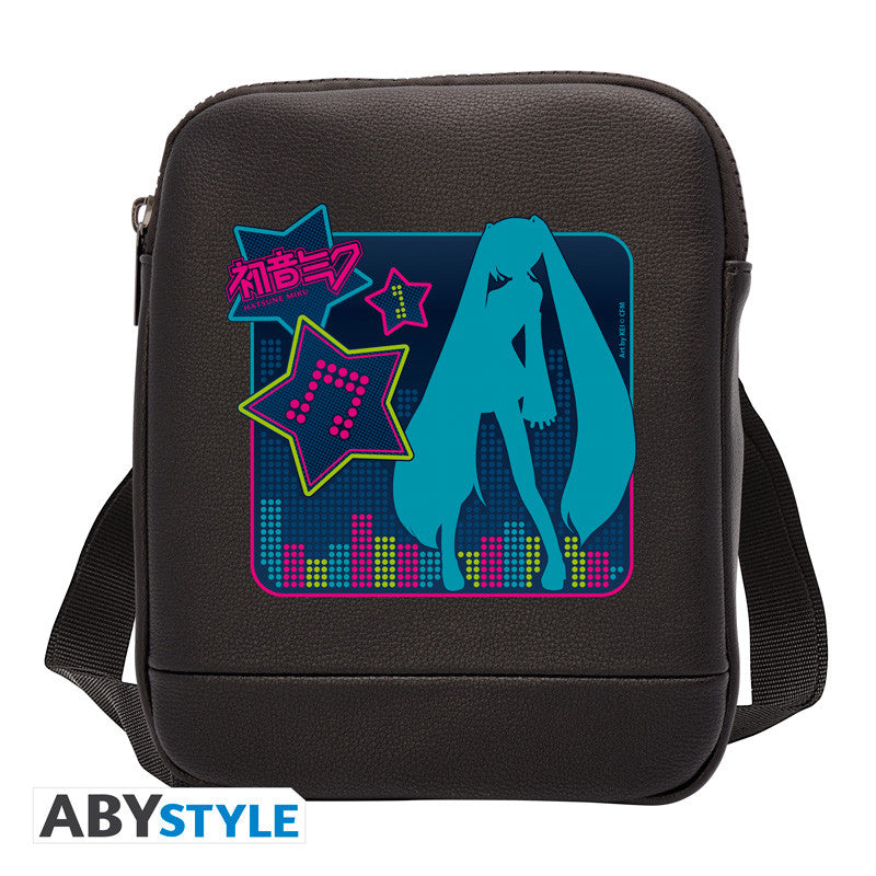 Hatsune Miku: Messenger Bag – Miku Silhouette – Vinyl – Small Size