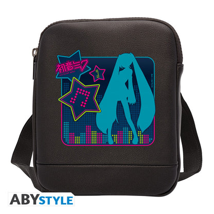 Hatsune Miku: Messenger Bag – Miku Silhouette – Vinyl – Small Size
