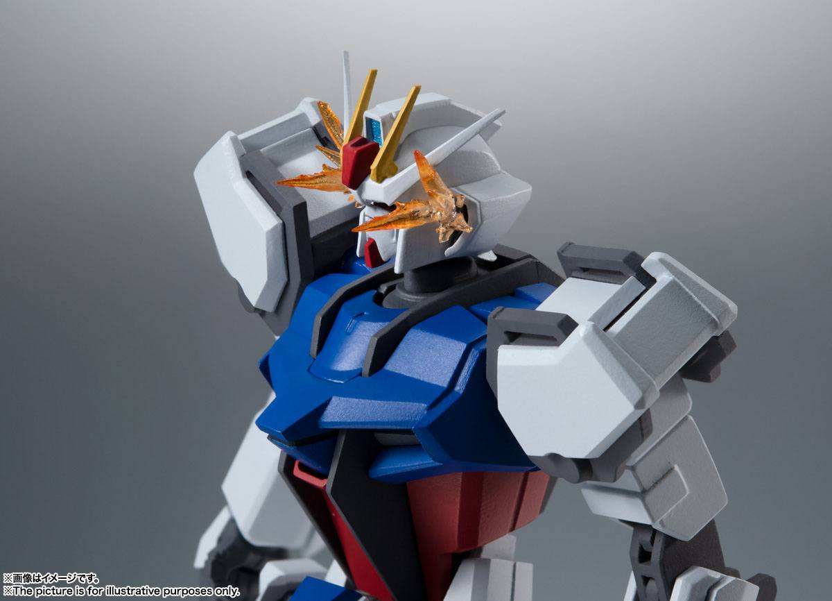 Mobile Suit Gundam Seed Robot Spirits Actionfigur GAT-X105 Strike Gundam