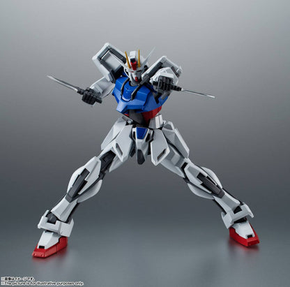 Mobile Suit Gundam Seed Robot Spirits Actionfigur GAT-X105 Strike Gundam