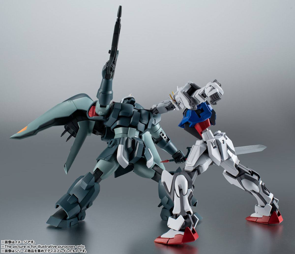 Mobile Suit Gundam Seed Robot Spirits Actionfigur GAT-X105 Strike Gundam