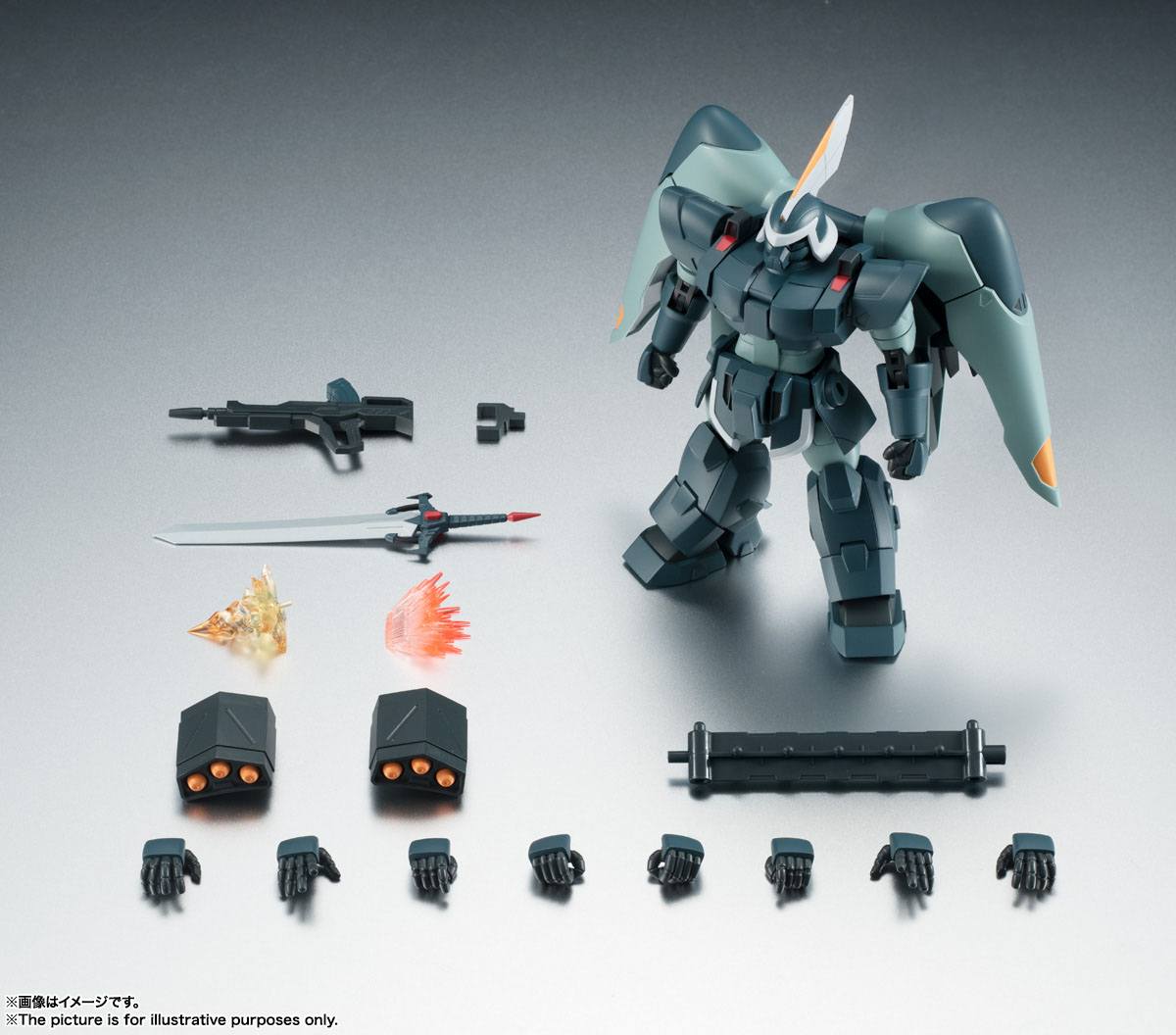 Mobile Suit Gundam Seed Robot Spirits Actionfigur ZGMF-1017 GINN