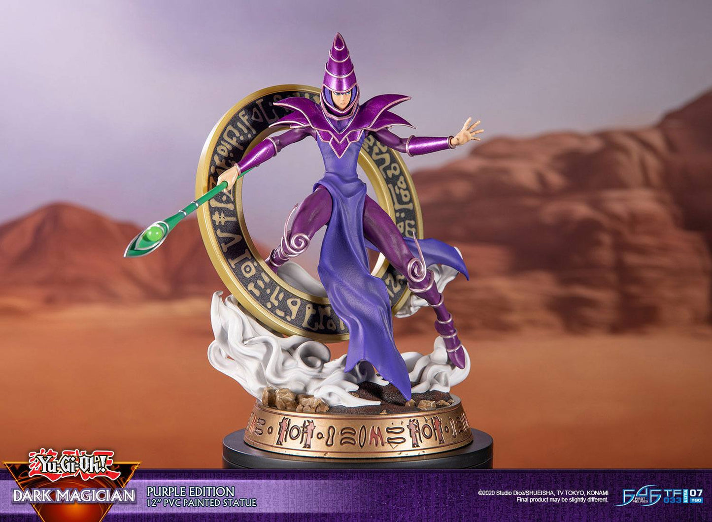 Yu-Gi-Oh!: Statue - Dark Magician - Purple Version