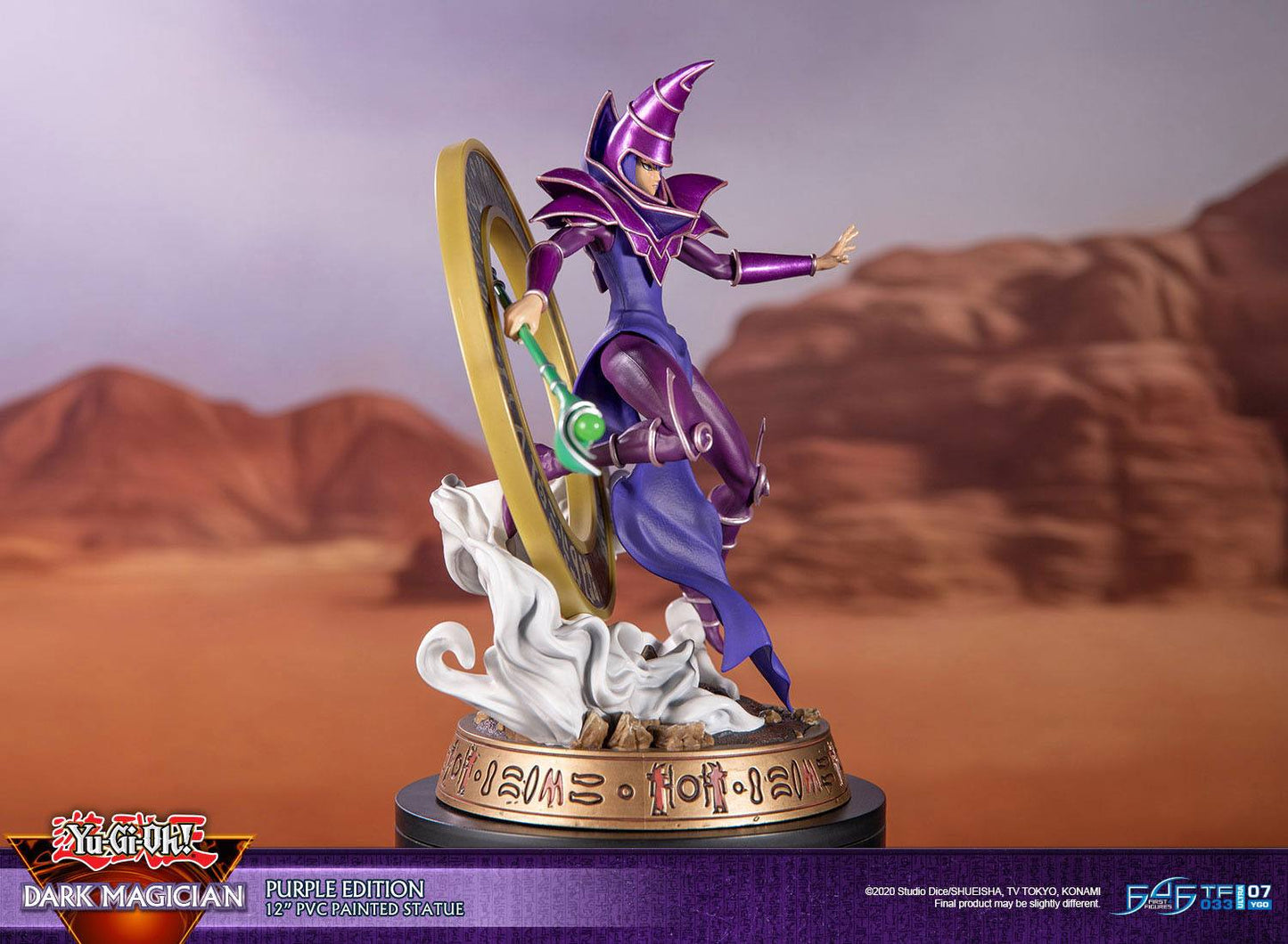 Yu-Gi-Oh!: Statue - Dark Magician - Purple Version