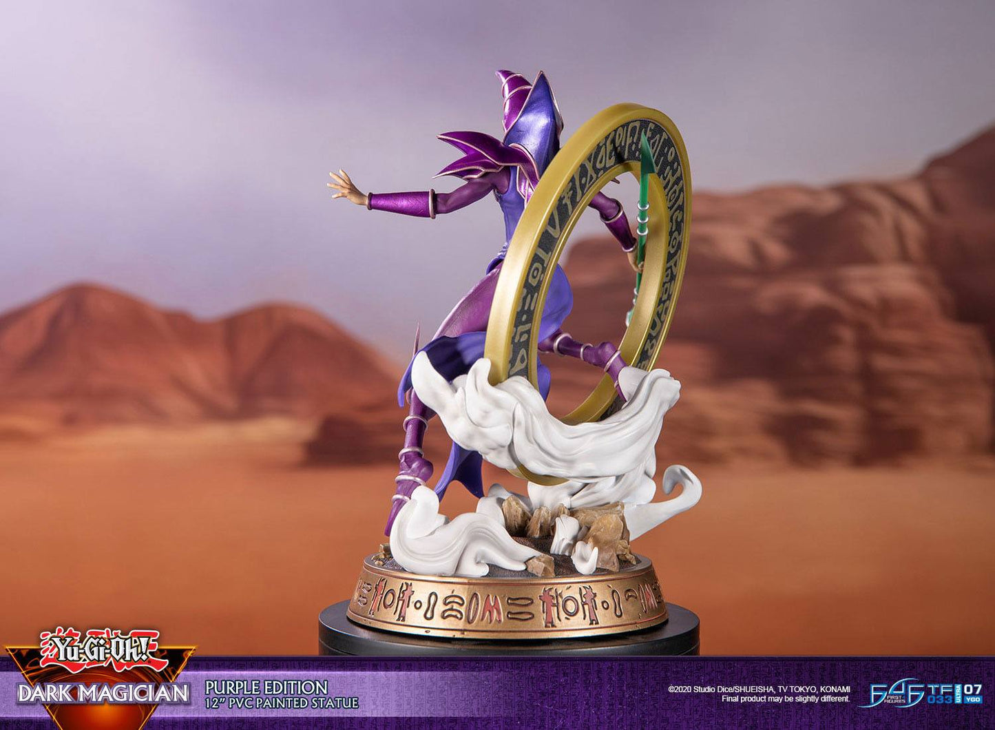 Yu-Gi-Oh!: Statue - Dark Magician - Purple Version
