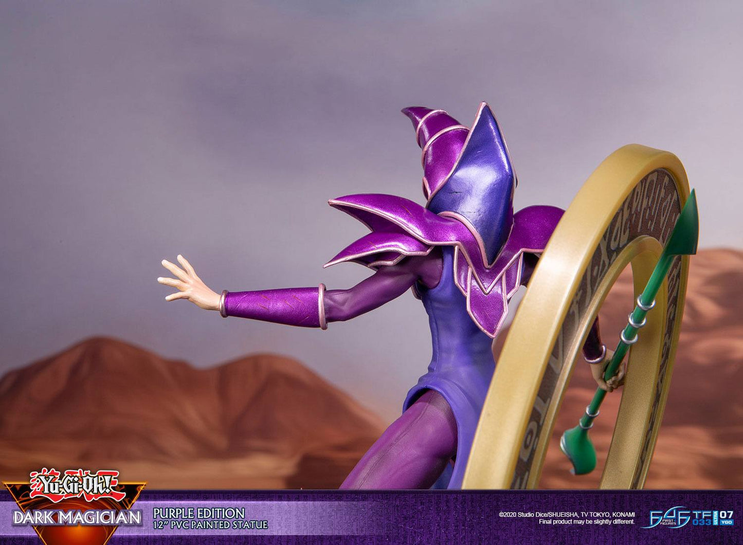 Yu-Gi-Oh!: Statue - Dark Magician - Purple Version