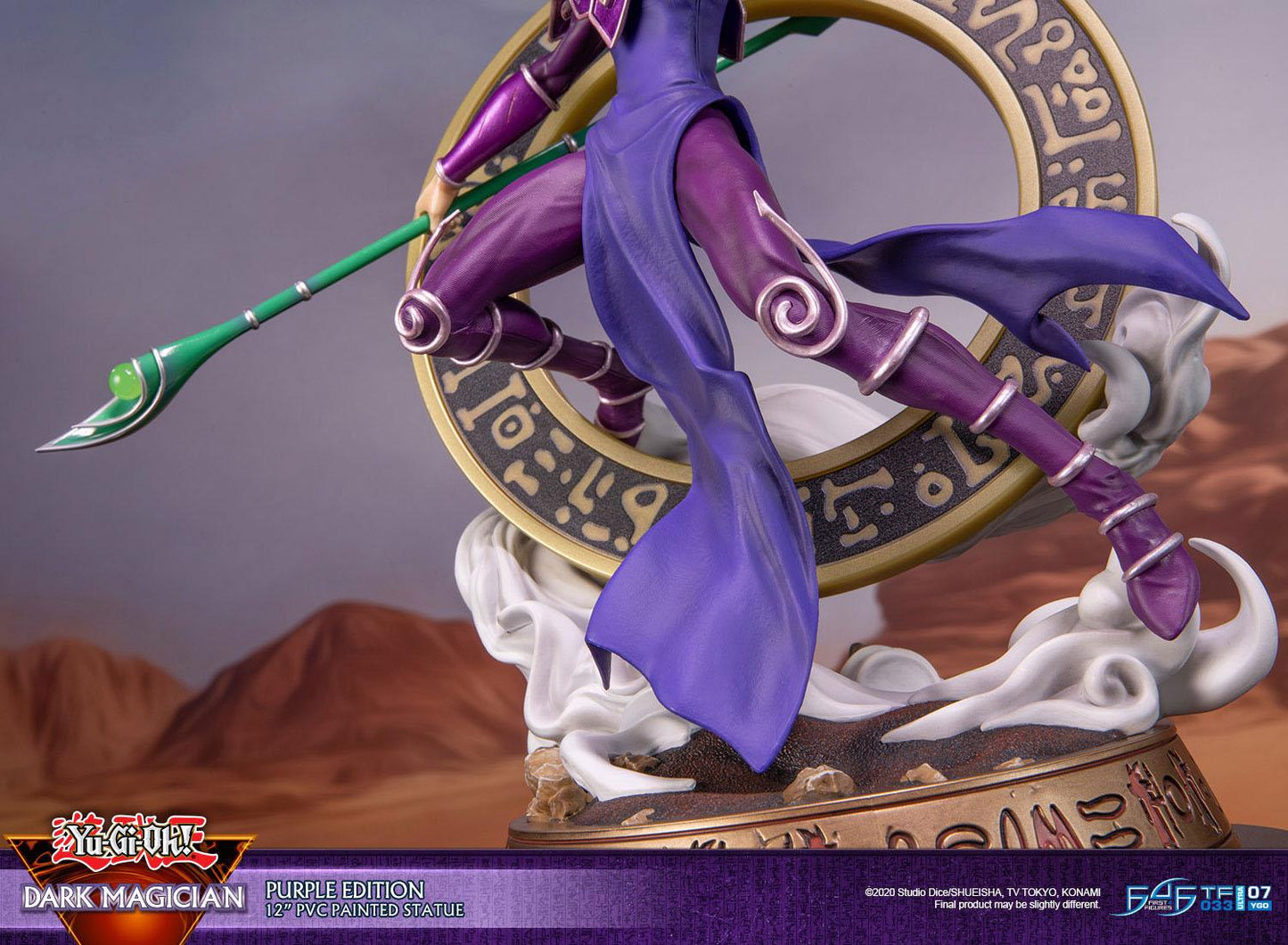 Yu-Gi-Oh!: Statue - Dark Magician - Purple Version