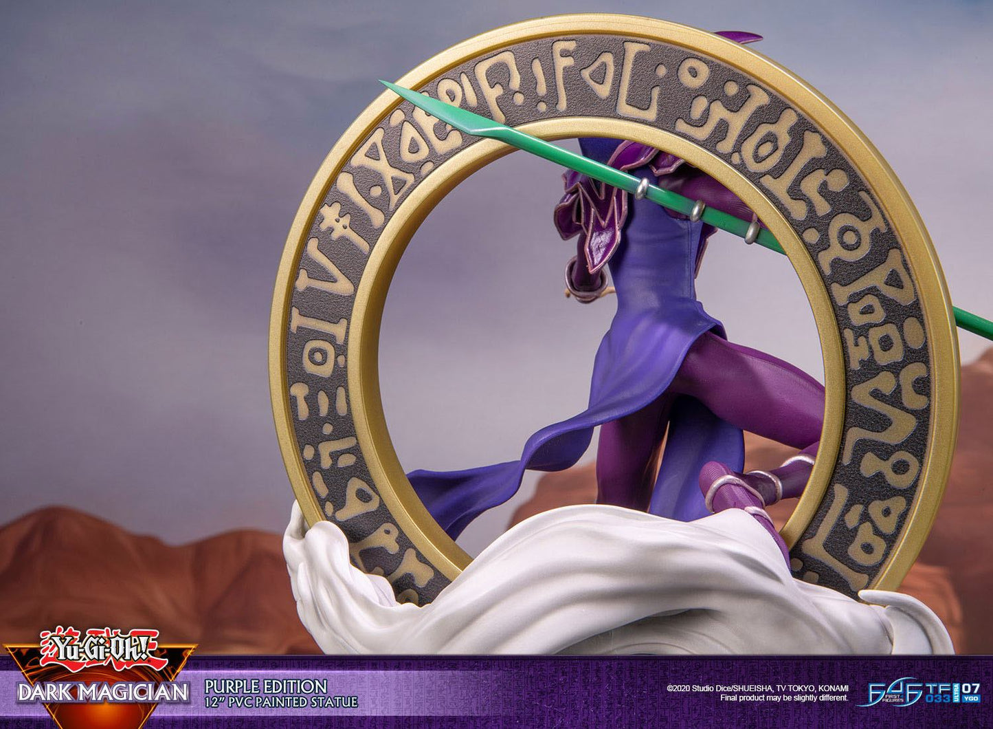 Yu-Gi-Oh!: Statue - Dark Magician - Purple Version