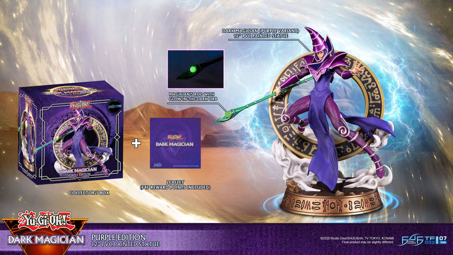 Yu-Gi-Oh!: Statue - Dark Magician - Purple Version